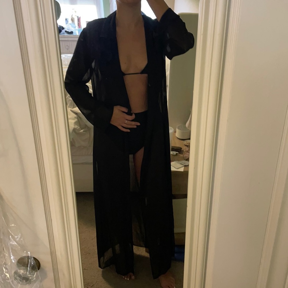 Vintage Sheer La Perla Robe π€ - Picture 9 of 15